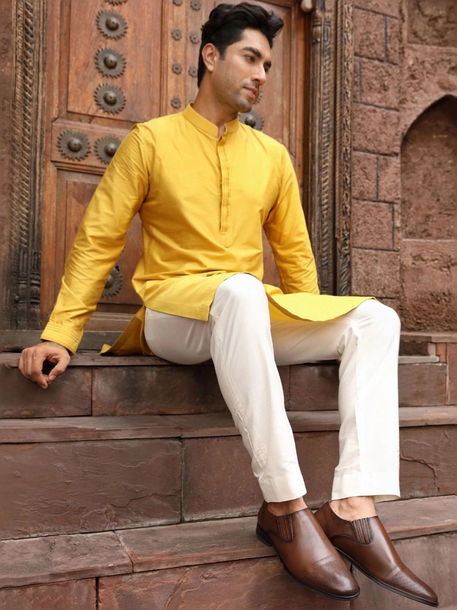 Thomas Crick Men's Teak Wood Loafers