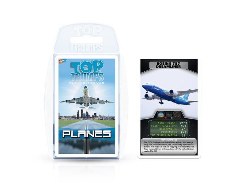 Top Trumps Travel Top Trumps Card Game Bundle | Planes | Trains | Automobiles
