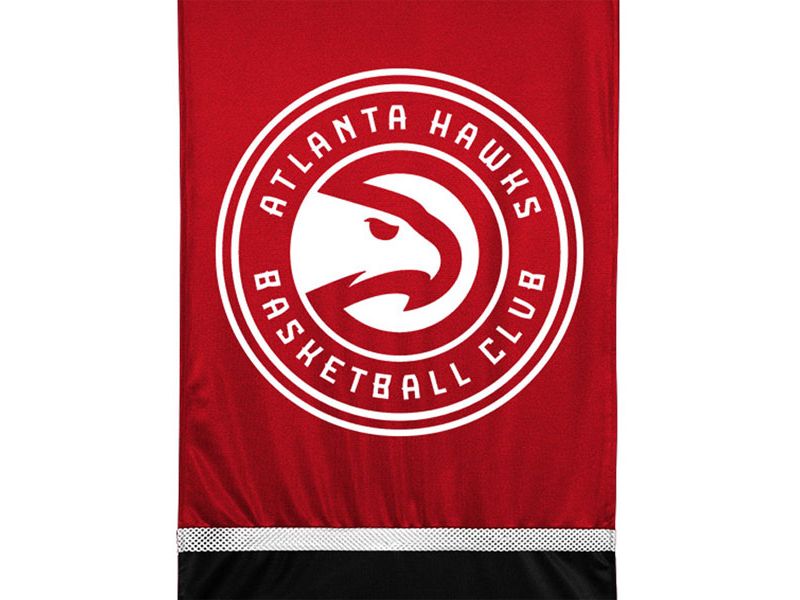 NBA Wall Hanging Basketball Team Logo Tapestry Accent - Atlanta Hawks