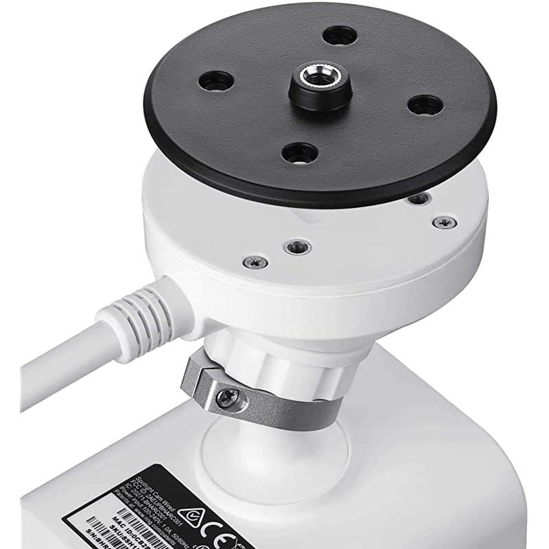 Gutter Mount Compatible with Ring Spotlight Cam Wired Ring Spotlight Cam Battery Greater Height for Your Ring Camera Black