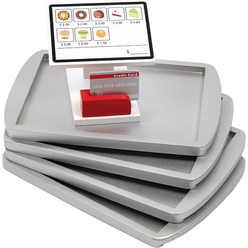 Svan Wooden Bakery Playset for Kids, 25 Pieces