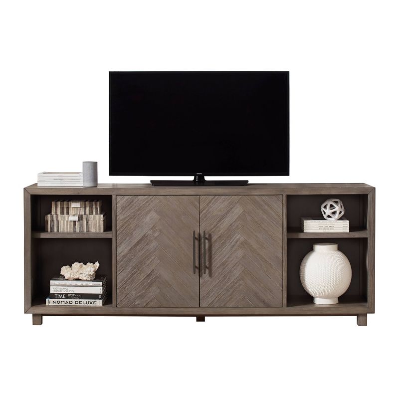 80" Palisades 2 Door Console Gray - Martin Furniture