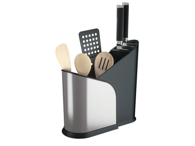 Plastic Furlo Expanding Utensil Holder Black - Umbra