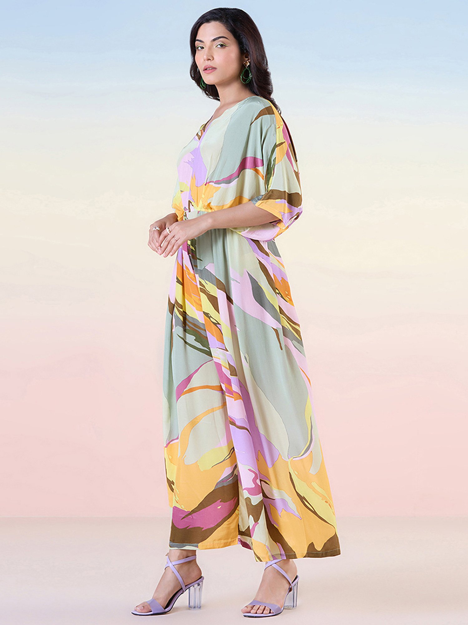 navyasa by liva Multicolor Printed Jumpsuit