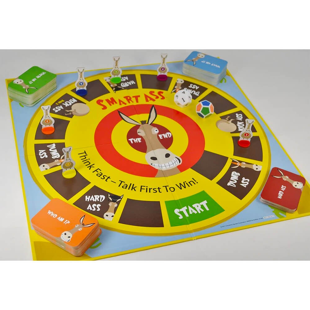 University Games 01360 Smart Ass - The Ultimate Trivia Board Game