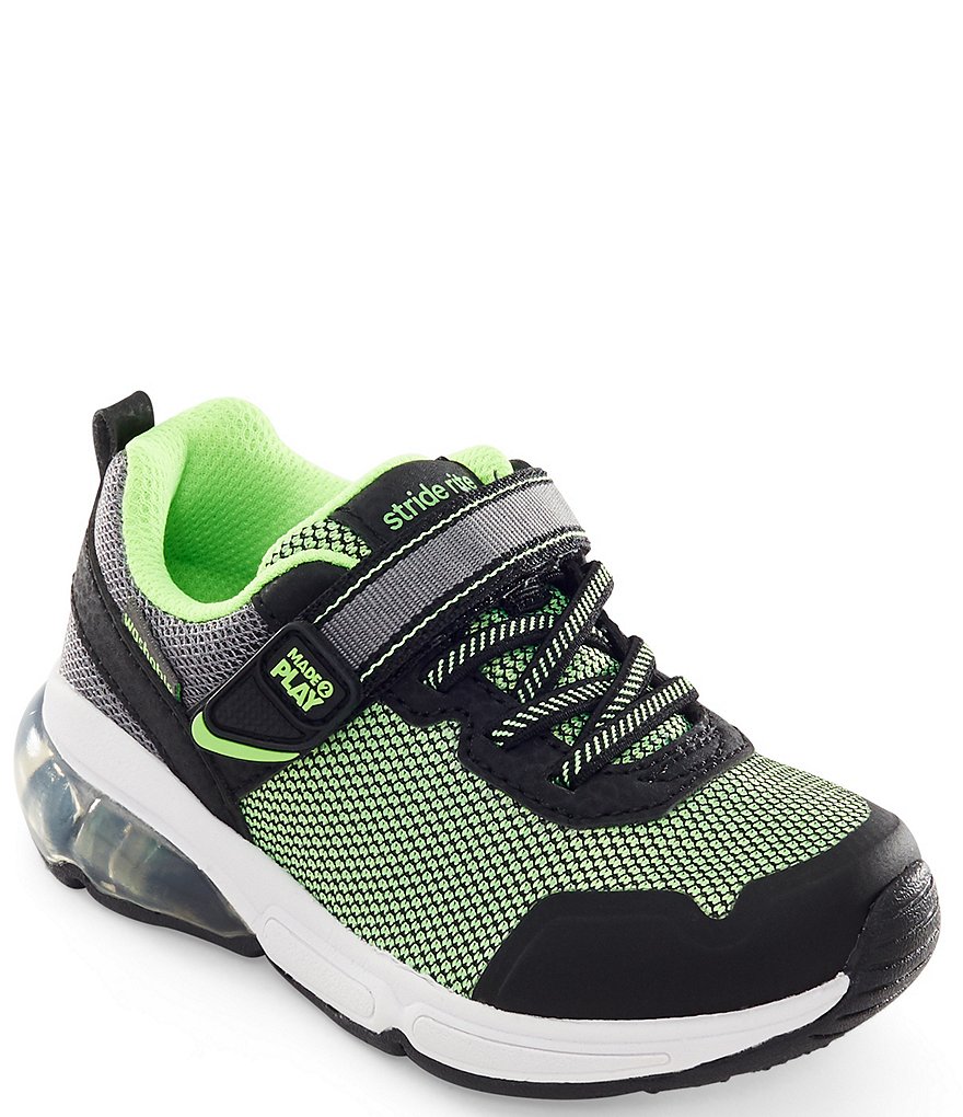 Stride Rite Boys' Radiant Bounce Made2Play Light Up Washable Sneakers (Toddler)