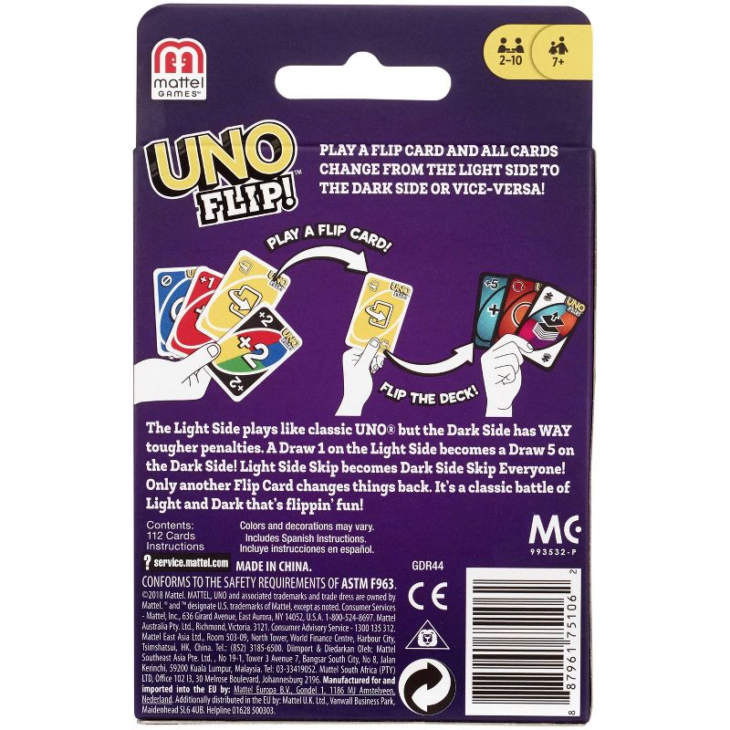 UNO Flip Card Game