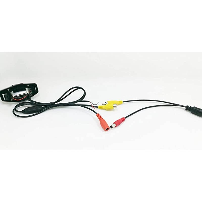 pcs Pack M1Adapter 4 Pin Female Aviation Plug to RCA AV + DC Male Extension Cable for Car Camera