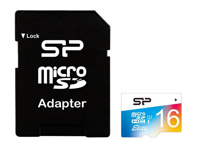 Silicon Power 64GB Elite microSDXC UHS-I/U1 Class 10 Memory Card with Adapter, Speed Up to 85MB/s (SP064GBSTXBU1V20UR)