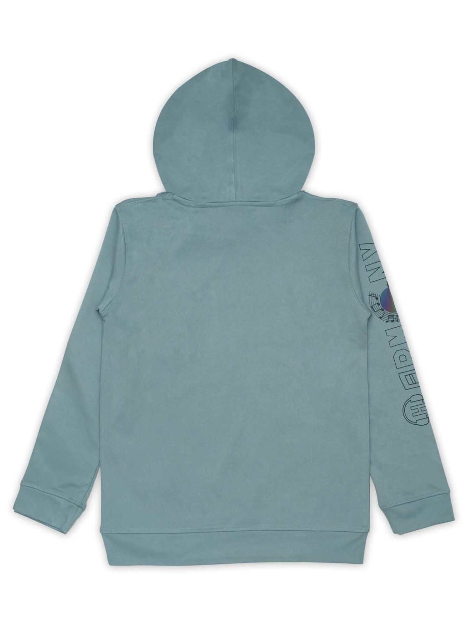 Cavio Kids Sky Blue Cotton Printed Full Sleeves Sweatshirt