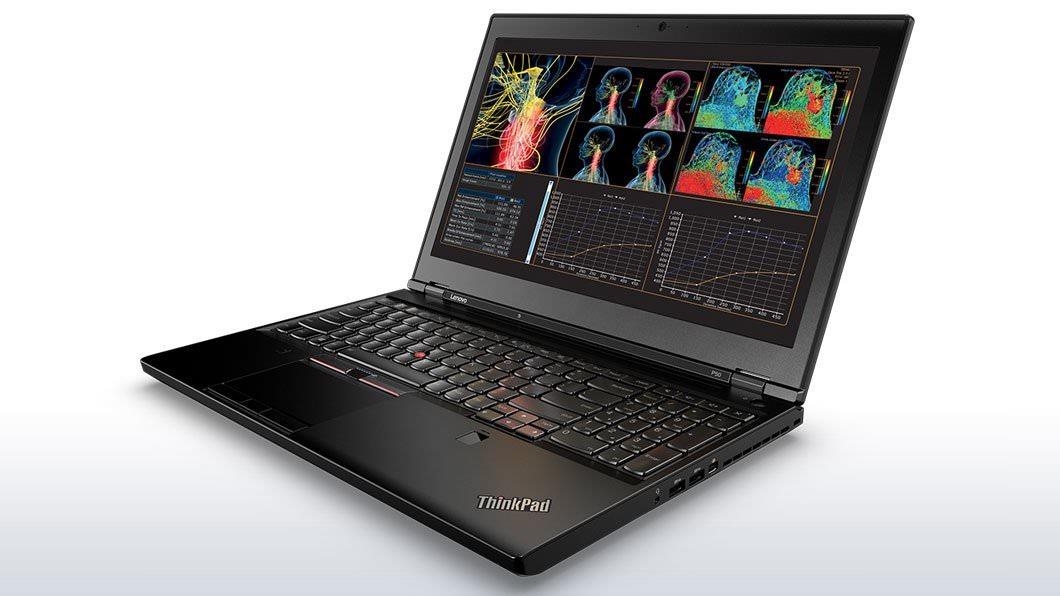 Lenovo ThinkPad P50 Mobile Workstation Laptop - Windows 10 Pro - Intel i7-6700HQ, 64GB RAM, 500GB HDD, 15.6" FHD IPS (1920x1080) Display, NVIDIA Quadro M1000M, Fingerprint Reader, AC Wi-Fi