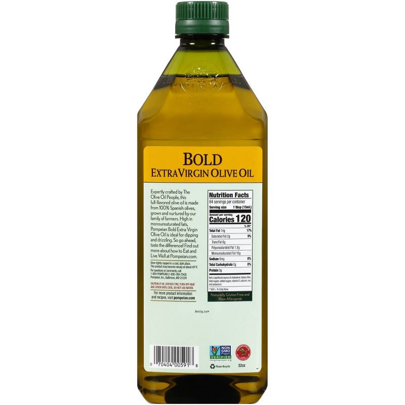 Pompeian BOLD Spanish Extra Virgin Olive Oil - 32oz