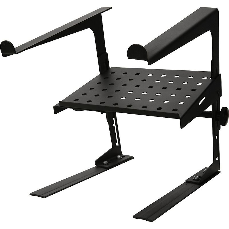 DR Pro DJ Laptop Stand and Shelf Bundle Black