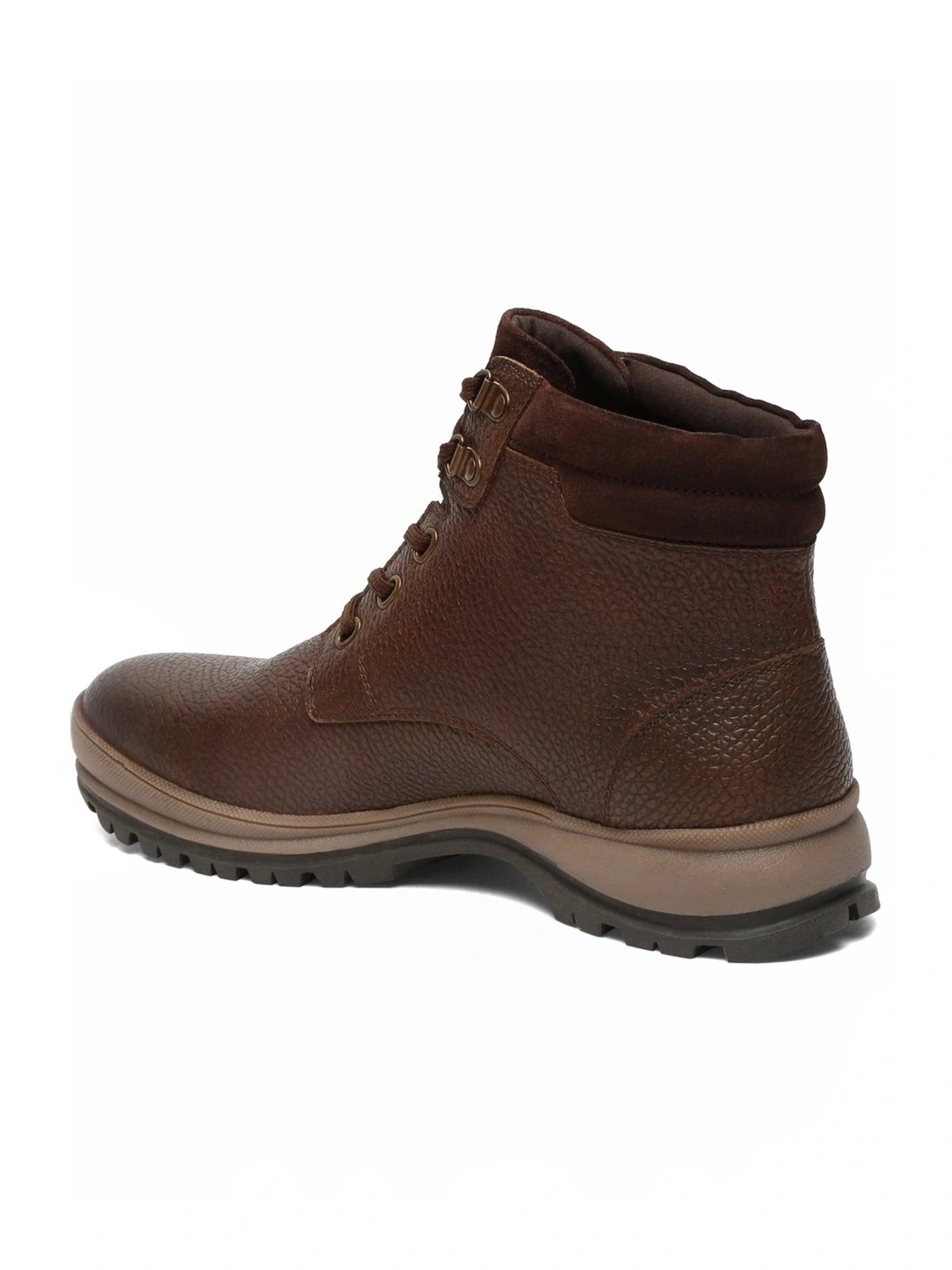 Teakwood Leathers Men's Brown Derby Boots