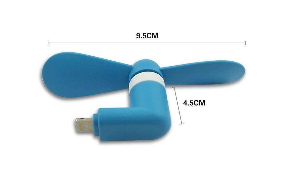 Portable Android iPhone PC Super Mute Cooler Micro Mini Fan For Smartphones