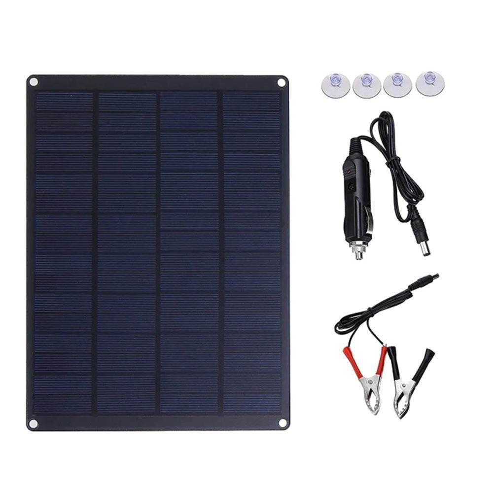 1 Set Durable Portable Solar Board Kit Solar Battery Charger Solar Maintainer Kit