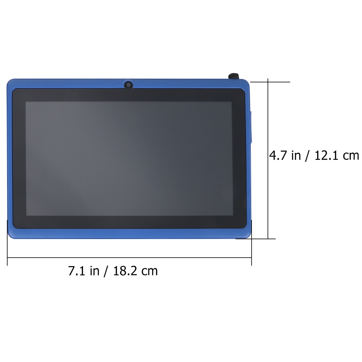 Kids Safe 7" Quad-Core Tablet 512M+8GB WIFI  MID Dual Cameras Kid-Proof Case with US Plug