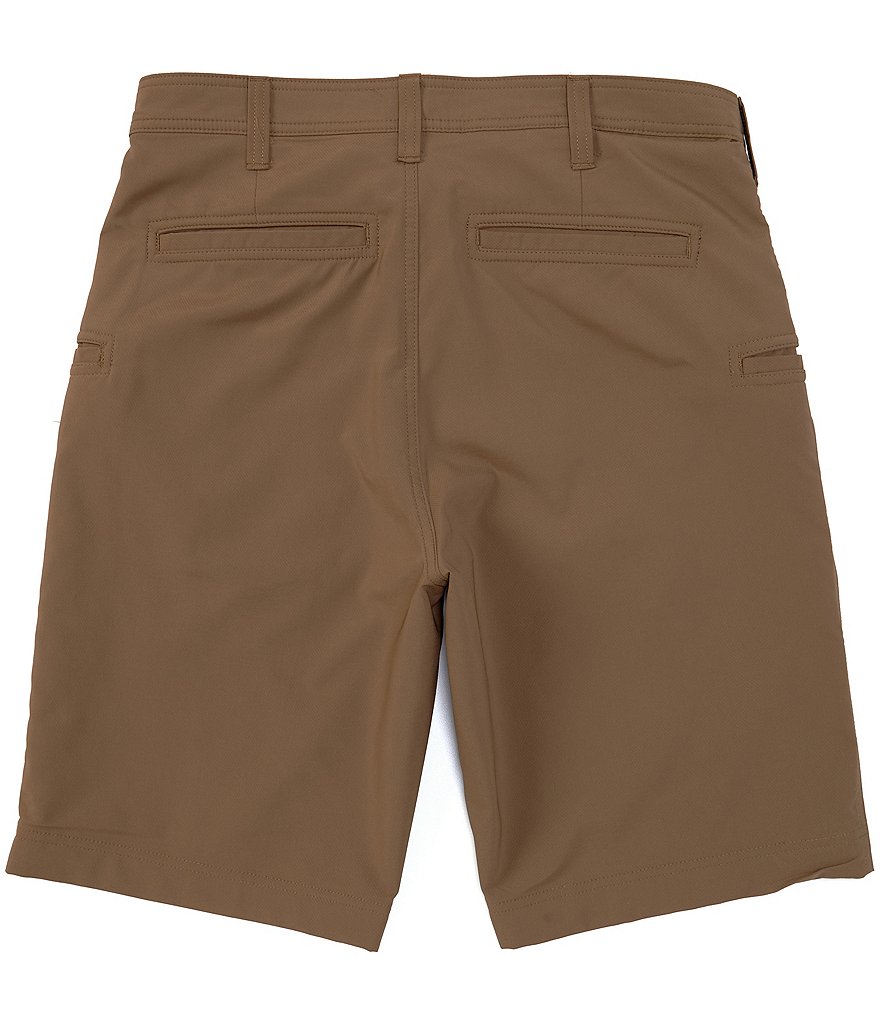 Solaris 10#double; Inseam Flat-Front Performance Outdoor Shorts