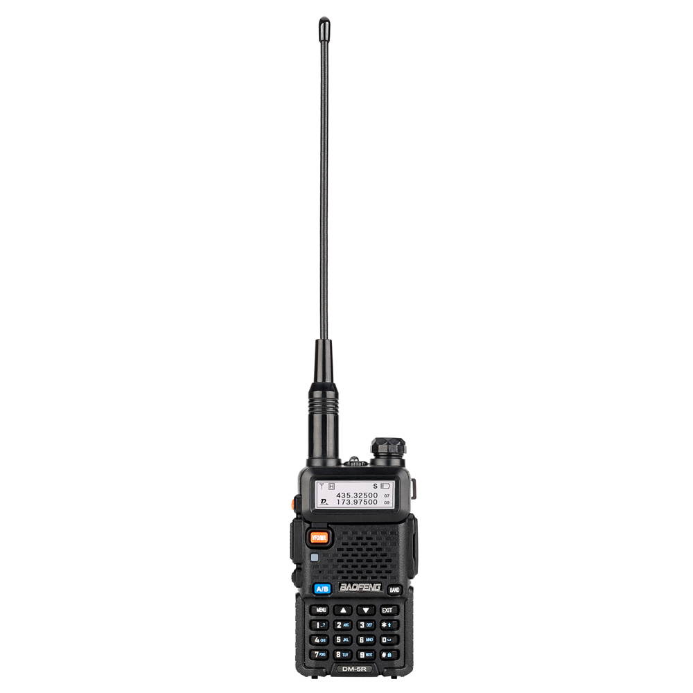 Baofeng DM-5R Dual Band DMR Digital Radio Walkie Talkie Motorola Compatible US Plug