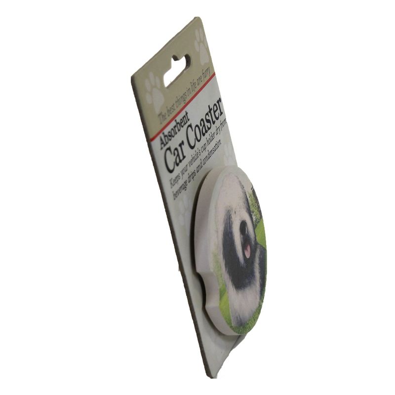 Car Coaster 2.5" Old English Sheepdog Coaster Absorbant E & S Pet  -  Coasters