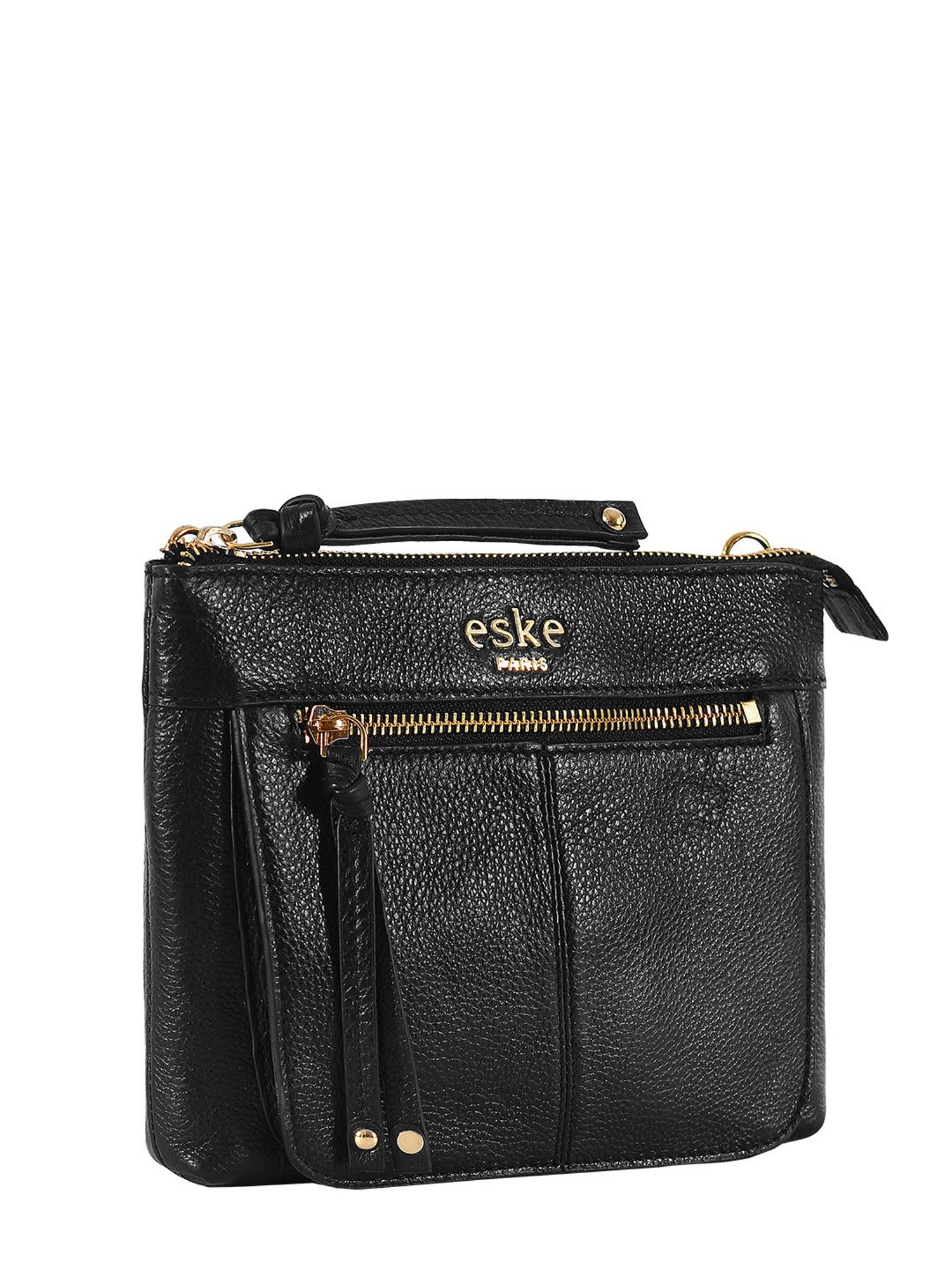 Eske Black Medium Shoulder Bag