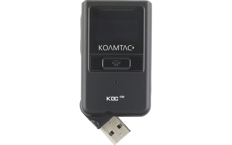 KoamTac KDC100M USB Barcode Scanner - Cable Connectivity - 100 scan/s - 1D - Laser