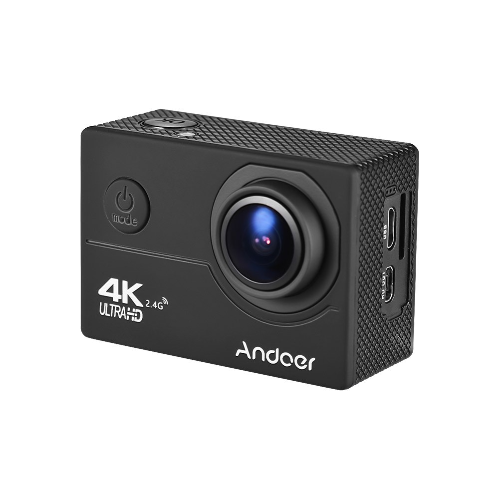 Andoer AN200 4K WiFi Action Sports Camera 16MP 1080P Full HD 4X Zoom 2" LCD 170&deg; Wide Angle Waterproof 30m with Remote Control Support Time Lapse Slow Motion Drama Shot