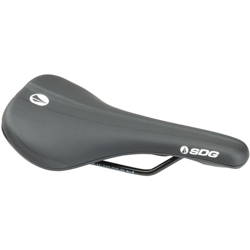 SDG Bel-Air V3 Saddle - Black Rail Material: Steel