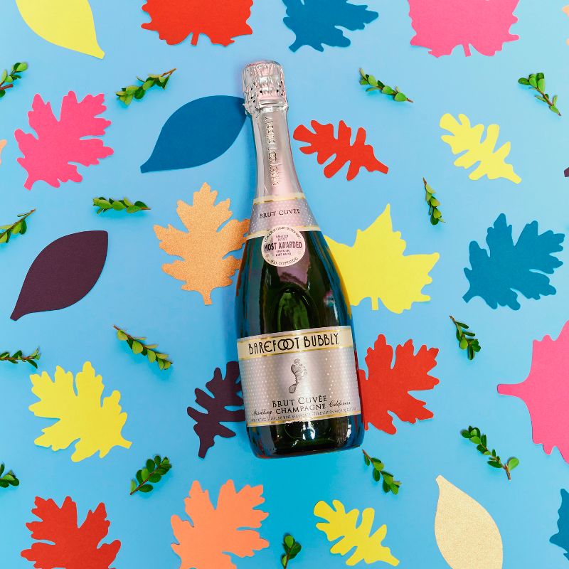 Barefoot Bubbly Brut Sparkling Wine - 750ml Bottle