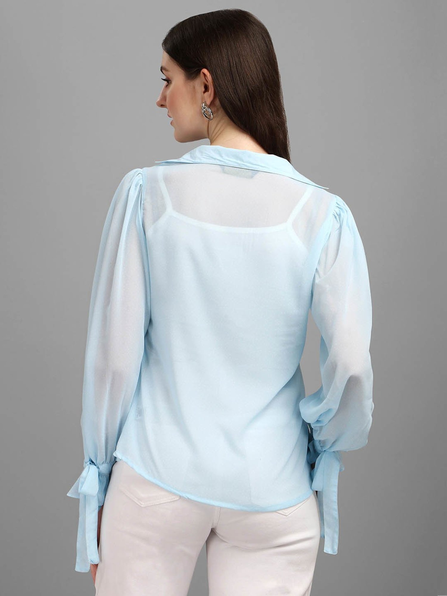 MASAKALI.CO Sky Blue Top
