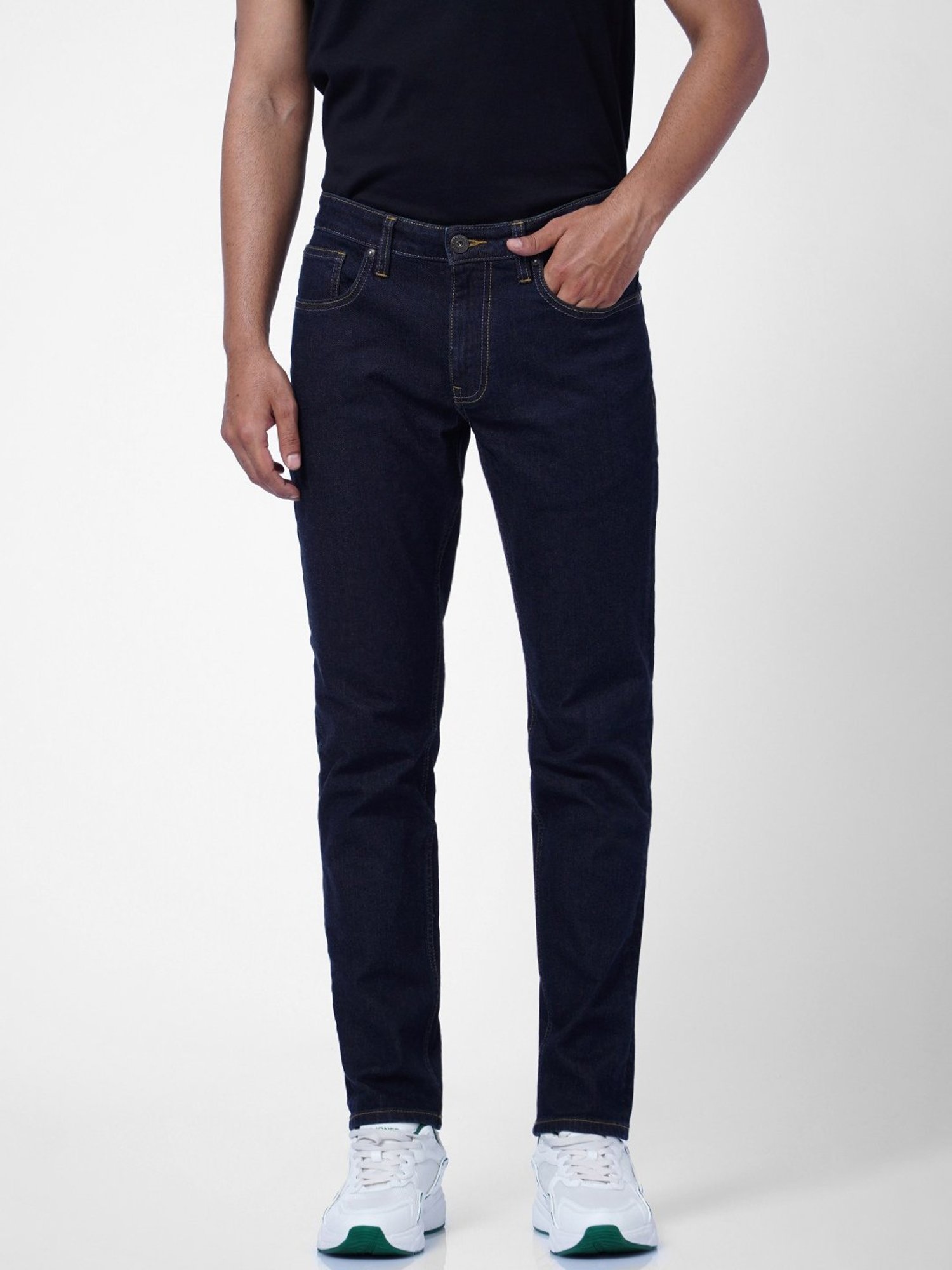 Jack & Jones Dark Blue Low Rise Jeans
