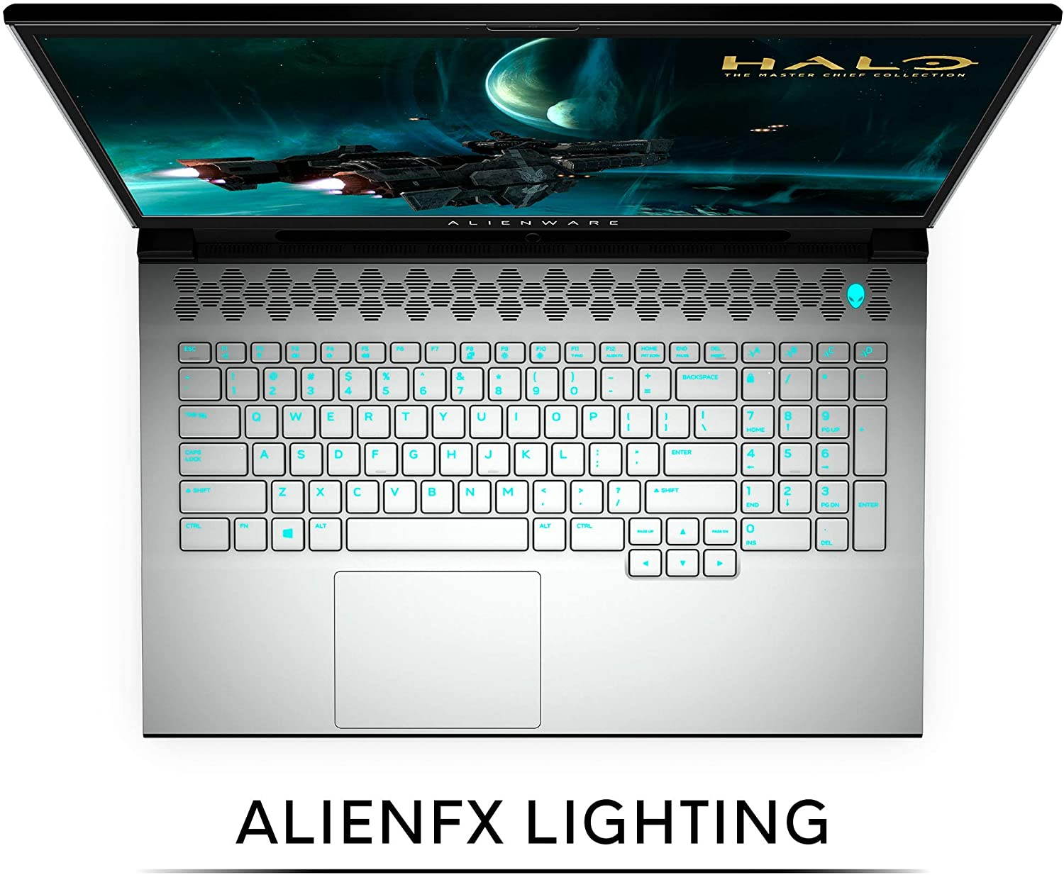 Dell Alienware AWm17-7296WHT-PUS m17 R3 17.3 inch FHD Gaming Laptop (Luna Light) Intel Core i7-10750H 10th Gen, 16GB DDR4 RAM, 1TB SSD, Nvidia Geforce RTX 2070 8GB GDDR6, Windows 10 Home Notebook