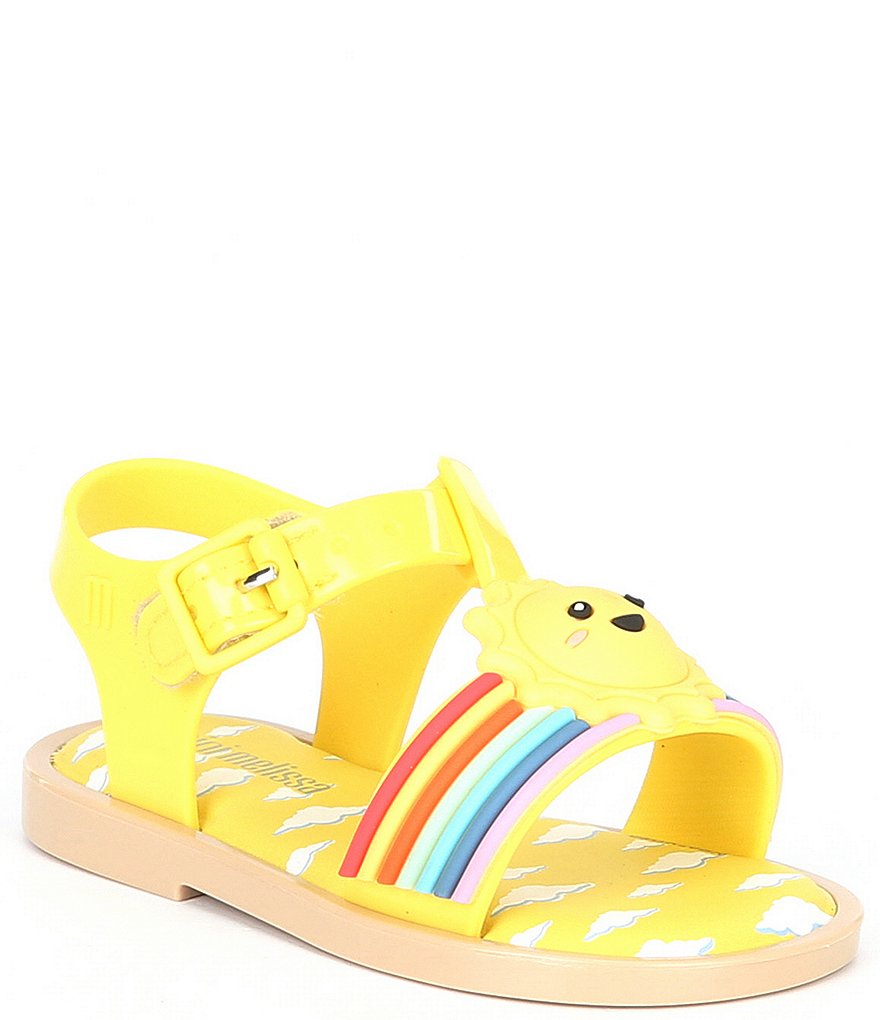 Mini Melissa Girl's Mini Mar Sunny Day Jelly Sandals (Infant)