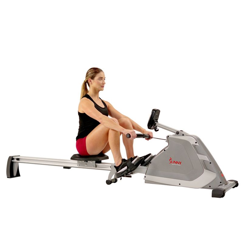 Sunny Health & Fitness Programmable Magnetic Rowing Machine
