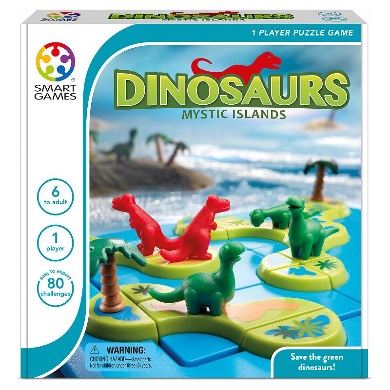 SmartGames Dinosaurs Mystic Islands Game 8pc