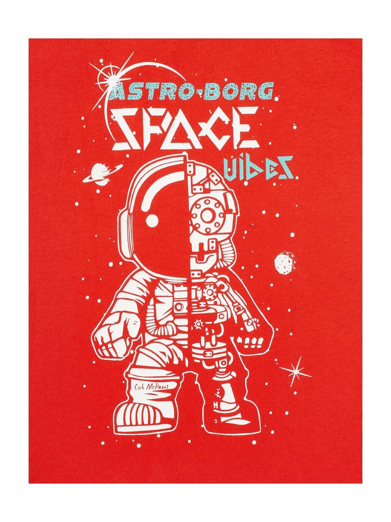 Cub McPaws Boys Multicolor Cotton Printed T-Shirt (Pack of 3)