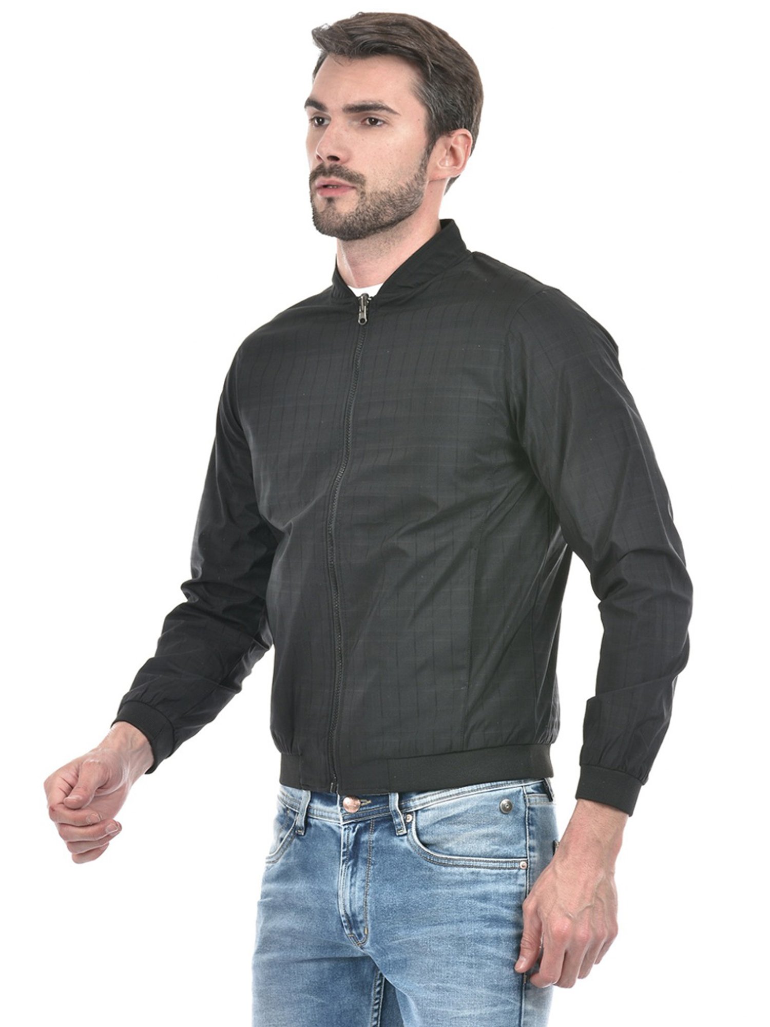 Lawman Multicolored Cotton Regular Fit Checks Reversible Jackets