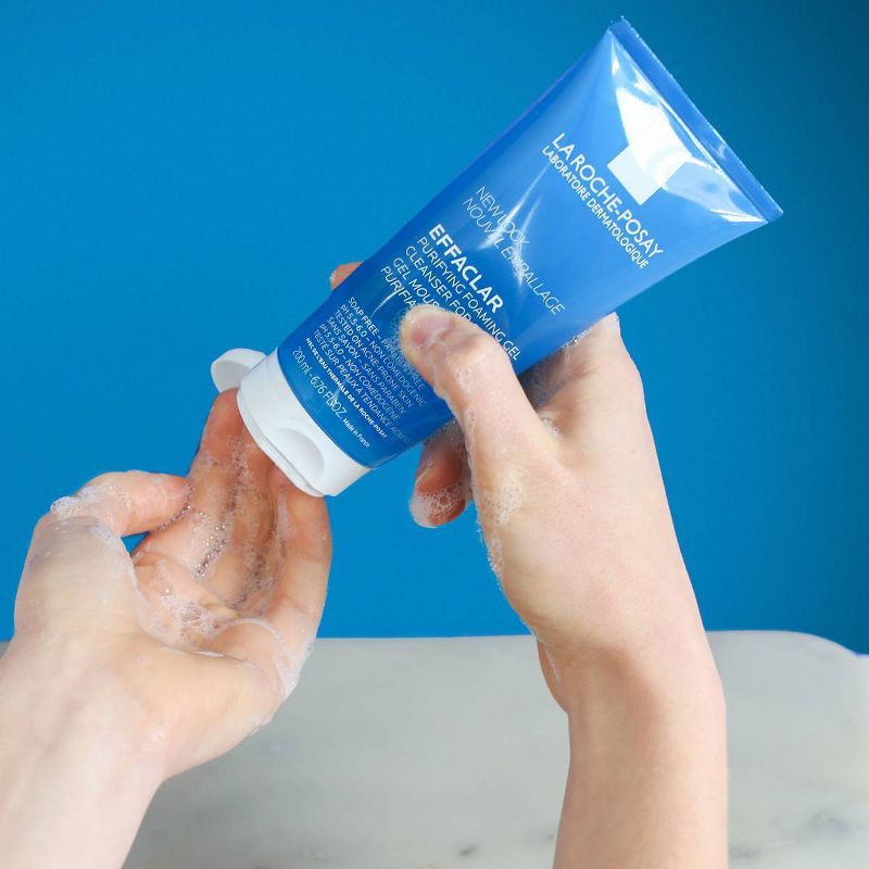 La Roche-Posay Effaclar Purifying Foaming Gel Face Cleanser - 6.76 fl oz