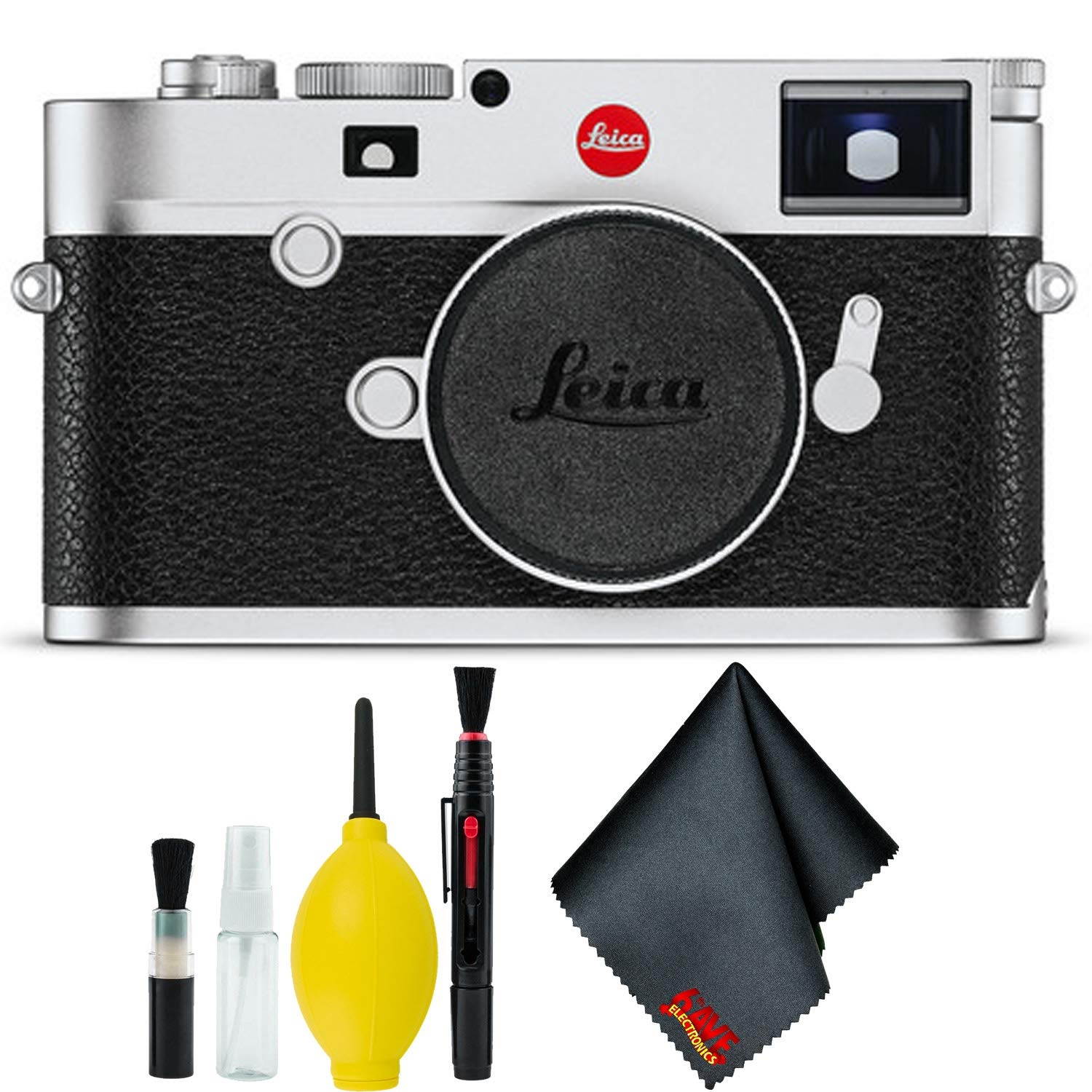 Leica M10 Digital Rangefinder Camera (Silver) Basic Bundle