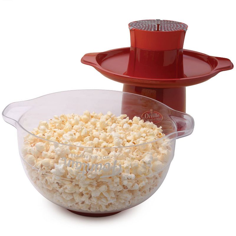 Presto Orville Redenbacher's Fountain Hot Air Popper, Red- 04868