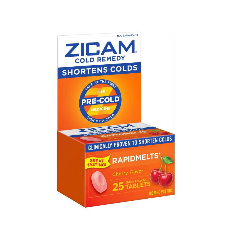 Zicam Cold Remedy RapidMelts Quick Dissolve Tablets - Cherry - 25ct