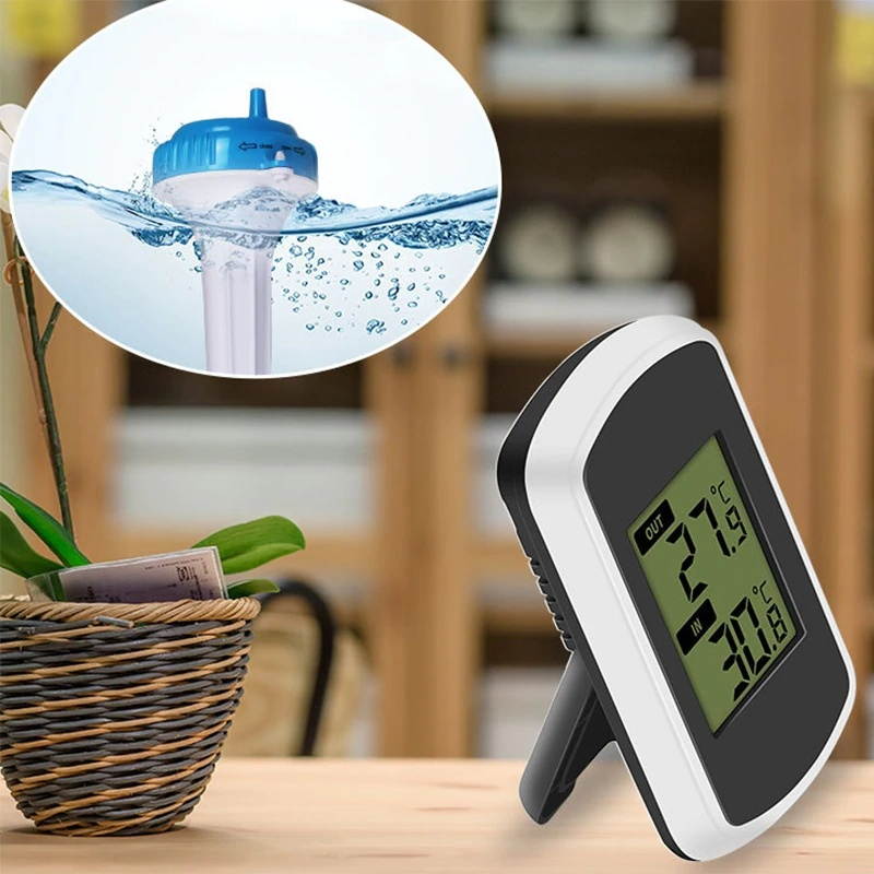 Floating Swimming Pool Thermometer Solar Wireless Swimming Pool Hot Spring Spa Baby Pool Thermometer