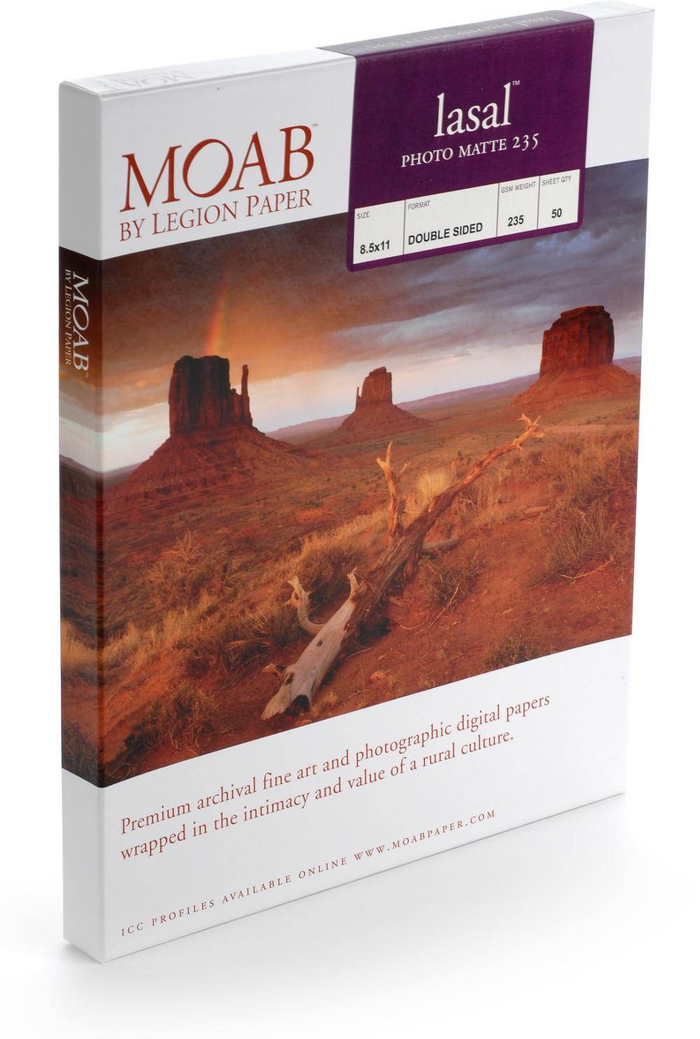 Moab F01LSM235851150 Lasal 2-Side Archival Inkjet Paper