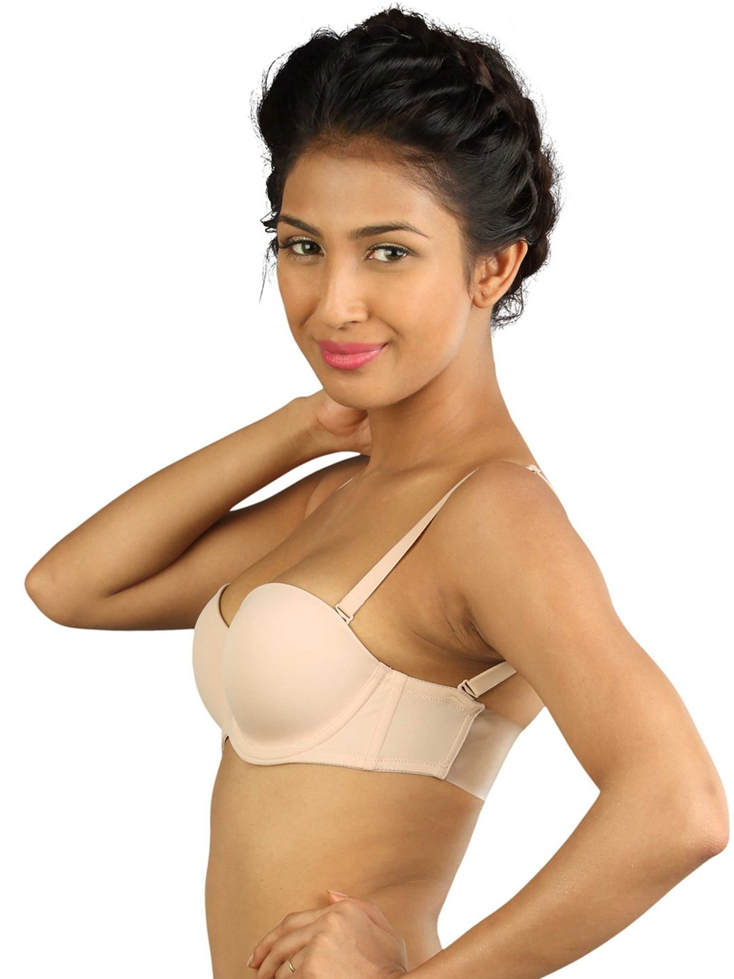 Triumph Beige Padded Demi Cup Bra