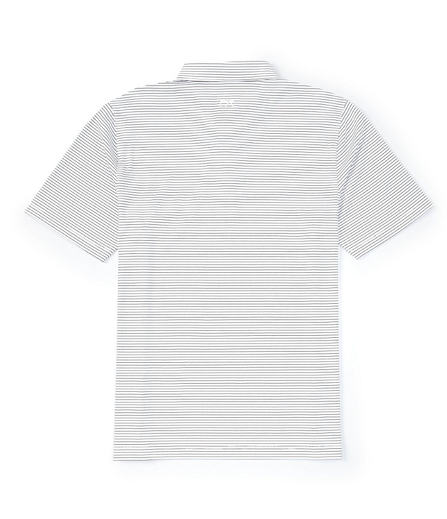Cutter & Buck Forge Pencil Stripe CB DryTec Short-Sleeve Polo