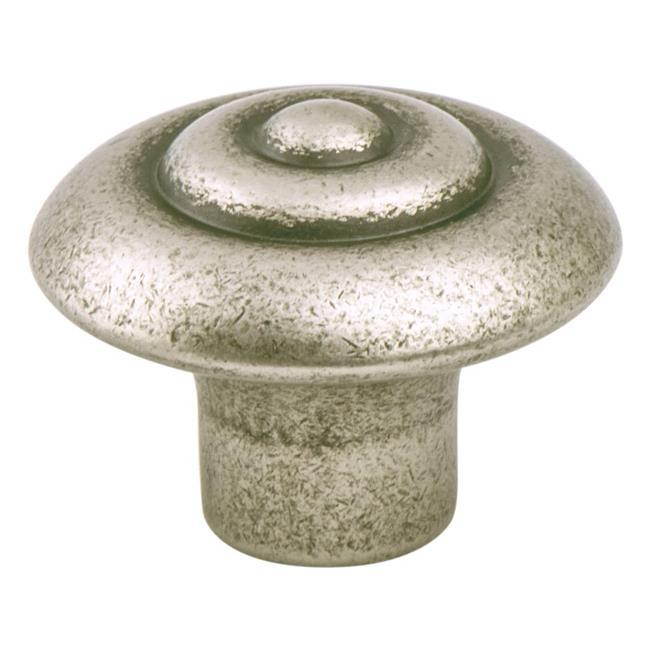 Berenson 3057-1WN-P 1.25 in. dia. Rhapsody Knob with Weathered Nickel