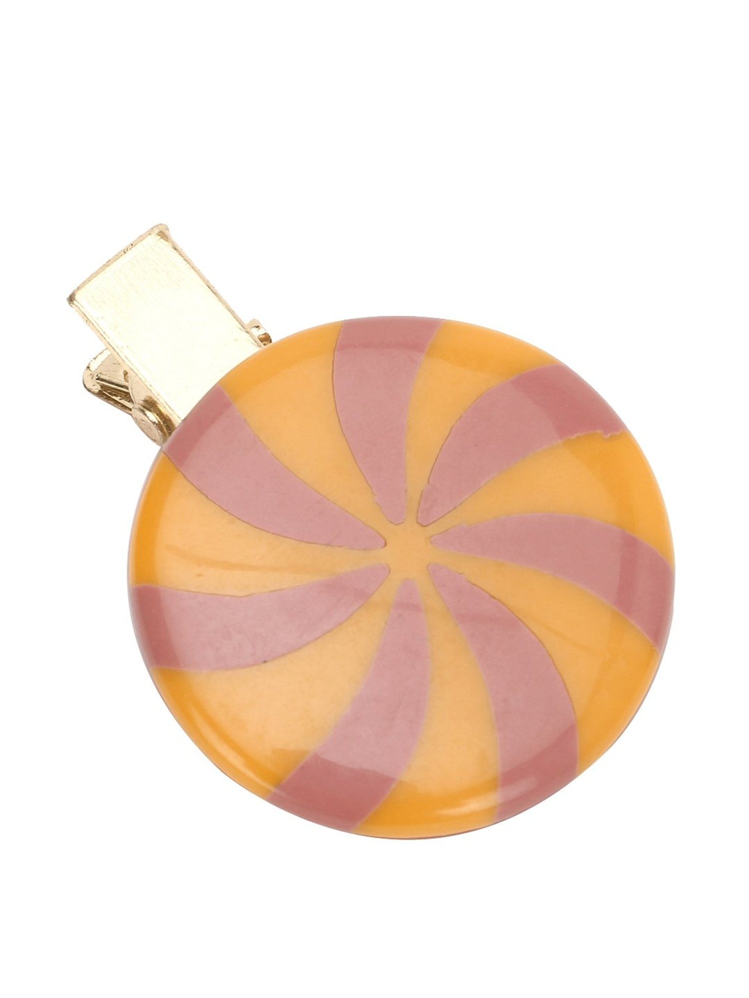 Golden Embellished Hair Clip - Set of 3