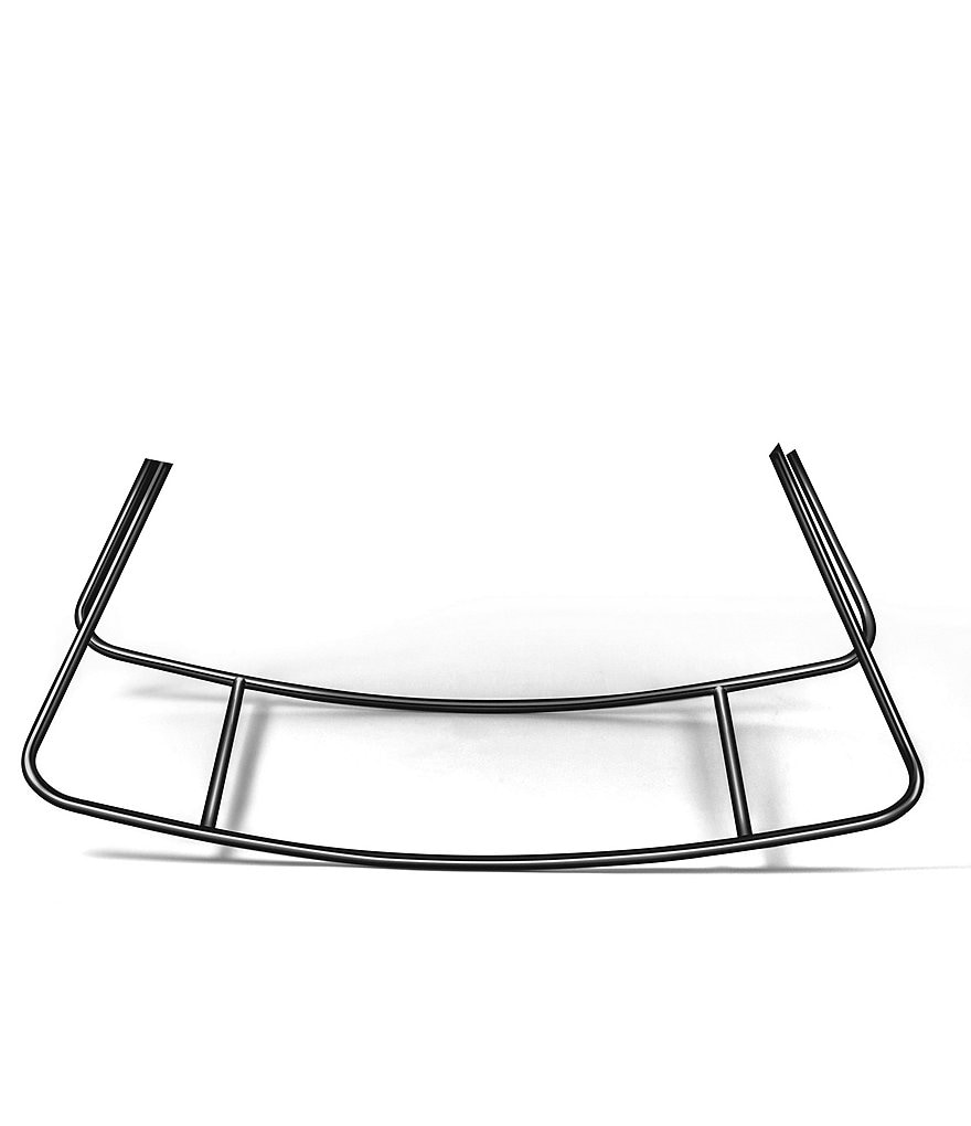 Aristot Carrara Marble Print Upholstered Bassinet + Dondolo Rocking Base