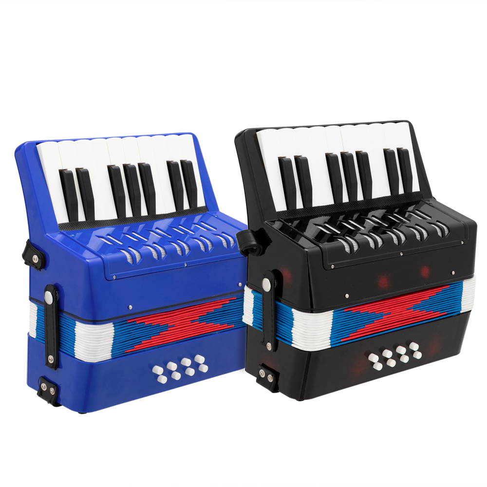 17-Key 8 Bass Kids Accordion Children's Mini Musical Instrument Easy to Learn Music