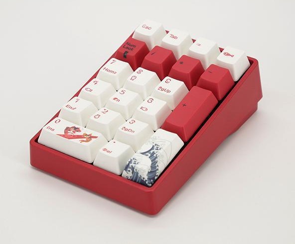 2, 60% Wired/Wireless Mechanical Keyboard (Kailh Box Brown Switch/White Case) - Full Keys Programmable - True RGB Backlit - Tap Arrow Keys - Double Shot PBT Keycaps - NKRO - 1900mAh Battery